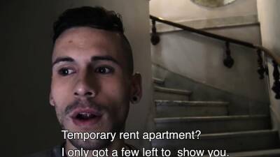 Amateur latin gay teen Juande leases a room on a big cock - drtuber.com