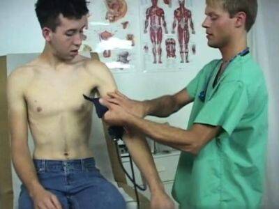 Boy undressing front of doctor and gay twink diaper at - drtuber.com