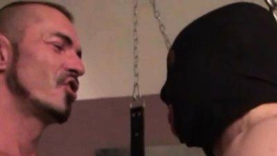German gays barebacked in sling orgy - drtuber.com - Germany