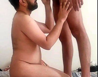 Indian gay slave boy sucking and rimming - drtuber.com - India