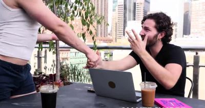 Good Looking Gay Gets Kitchen Fuck - drtuber.com