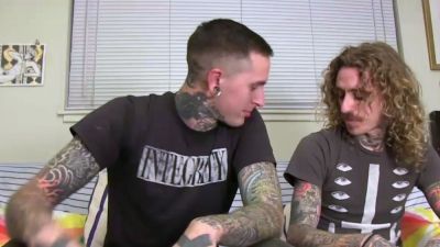 Inked Gays Fucked After Make Out - drtuber.com